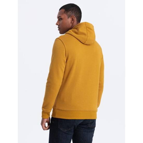 Ombre heren hoodie mosterd b979 - Image 3