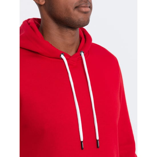 Ombre heren hoodie rood brick basic - Image 5