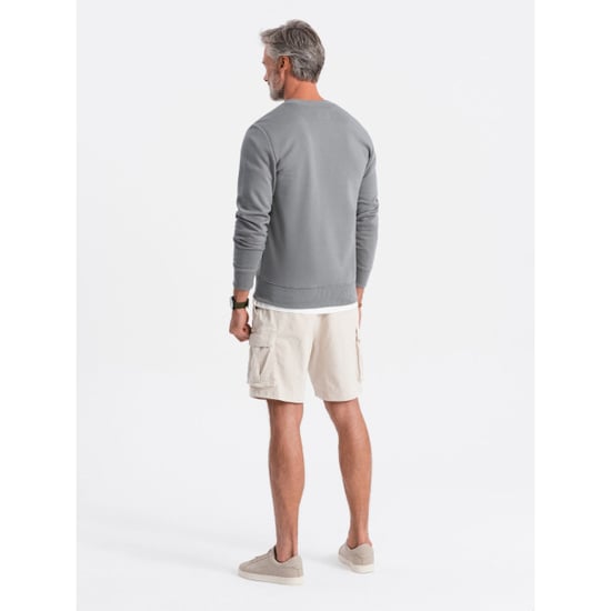 Ombre heren sweater beige b978 - Image 3