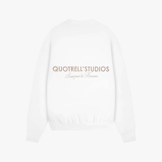 Quotrell Srudios crewneck off-white - Image 2
