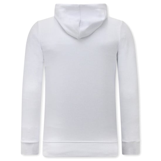 Tony Backer Hoodie met print tiger head - Image 3