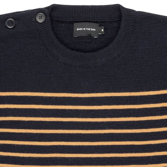 Baskinthesun Bask in the sun esperanza sweater navy basun212007 - Image 3