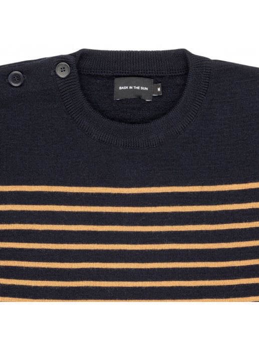 Baskinthesun Bask in the sun esperanza sweater navy basun212007 - Image 5