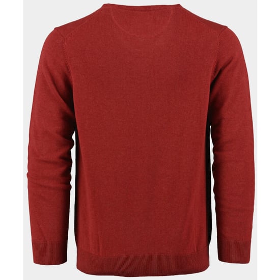 Bos Bright Blue Pullover katoenen v-hals 428100cct/365 - Image 2