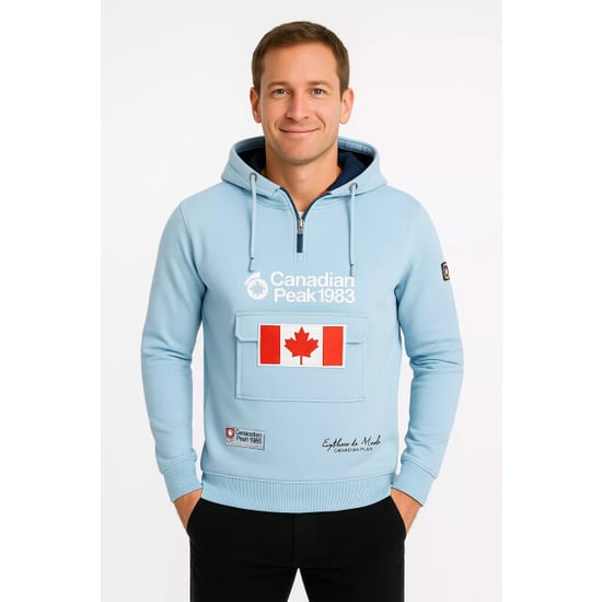 Canadian Peak heren anorak trui galapagos sky blue - Image 1