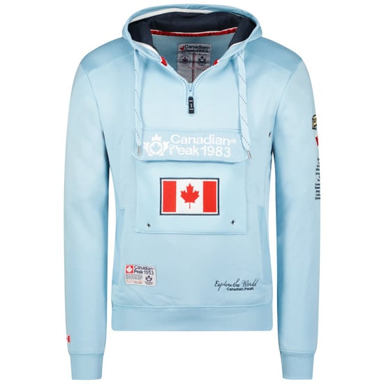 Canadian Peak heren anorak trui galapagos sky blue - Image 3