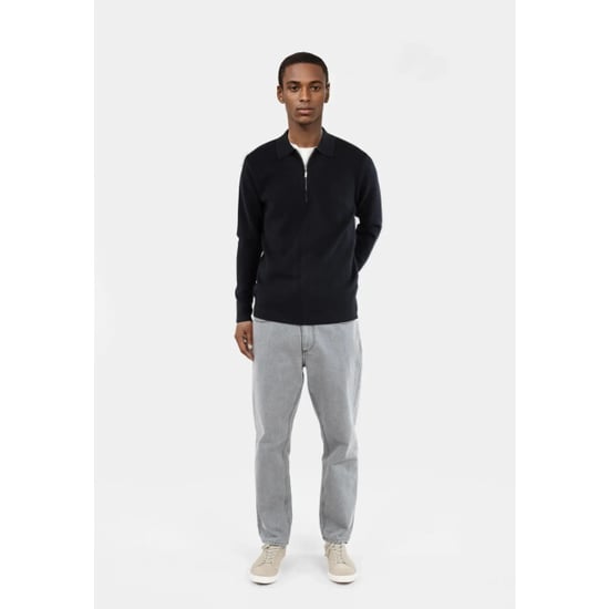 Ciszere Caleb knitted half zip black - Image 4