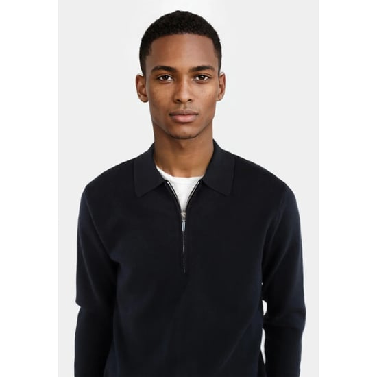 Ciszere Caleb knitted half zip black - Image 6
