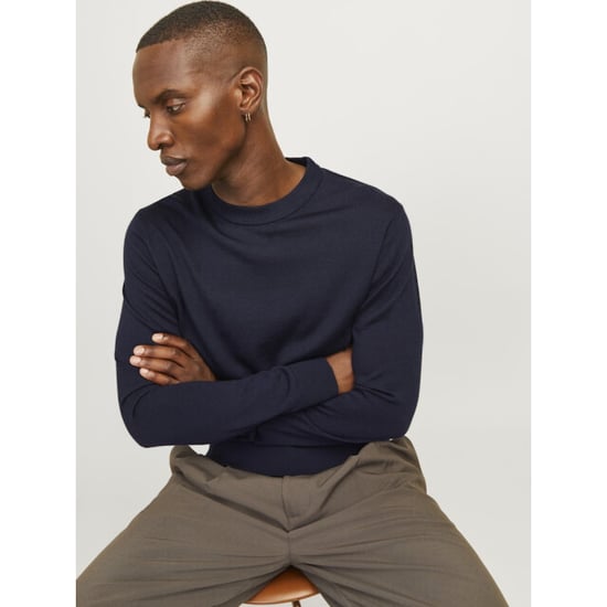 Jack & Jones Jprblamilano stitch knit crew neck sn licht - Image 5