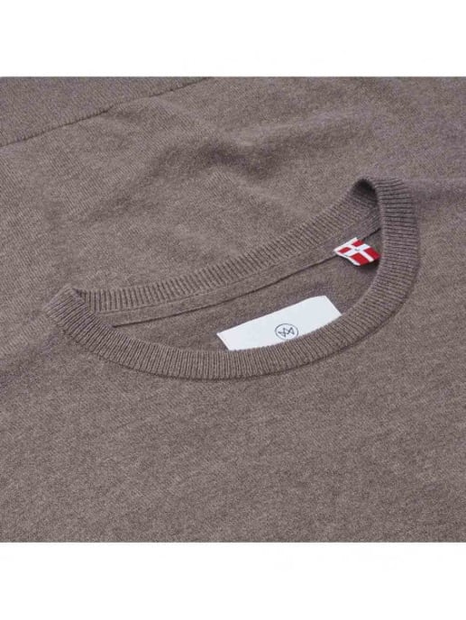 Kronstadt Emory cotton cashmere sweater ks3875 heather oatmeal - Image 4