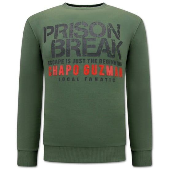 Local Fanatic Chapo guzman prison break sweater - Image 1