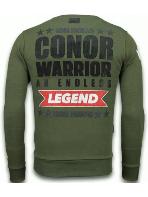 Local Fanatic Conor notorious crewneck groen - Image 3