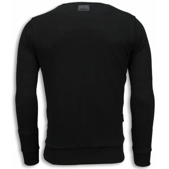 Local Fanatic Parental advisory digital rhinestone sweater - Image 2