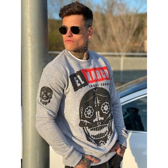 Local Fanatic Sweater met print el narco - Image 4