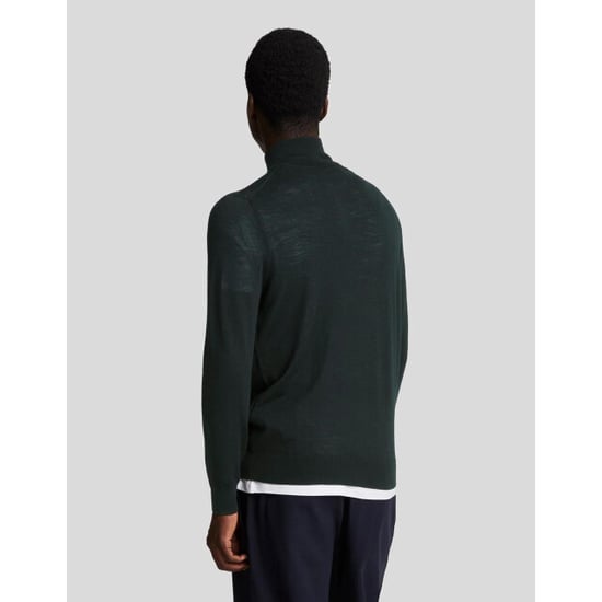 Lyle and Scott Lyle&scott tonal eagle merino quarter zip jumper truien kn2122vc - Image 3
