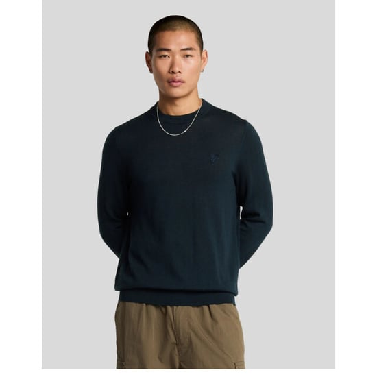 Lyle and Scott Lyle&scott tonal eagle merino truien kn2121vc - Image 3