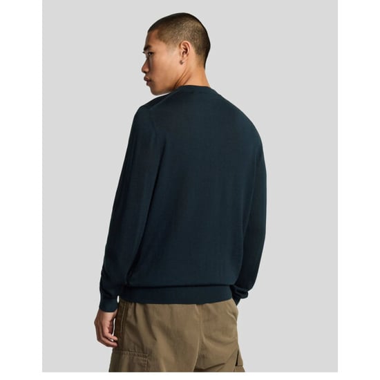 Lyle and Scott Lyle&scott tonal eagle merino truien kn2121vc - Image 4