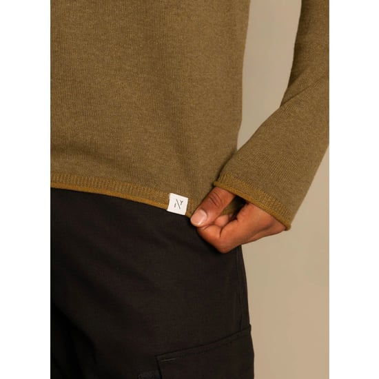 NOWADAYS Nah0207d2 761 dark olive sweater - Image 4