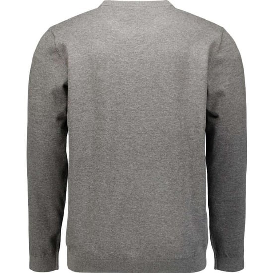 No Excess Pullover crewneck 2 coloured melang grey melange - Image 2