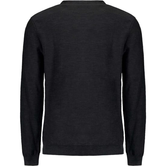 No Excess Pullover crewneck garment dyed + st black - Image 5