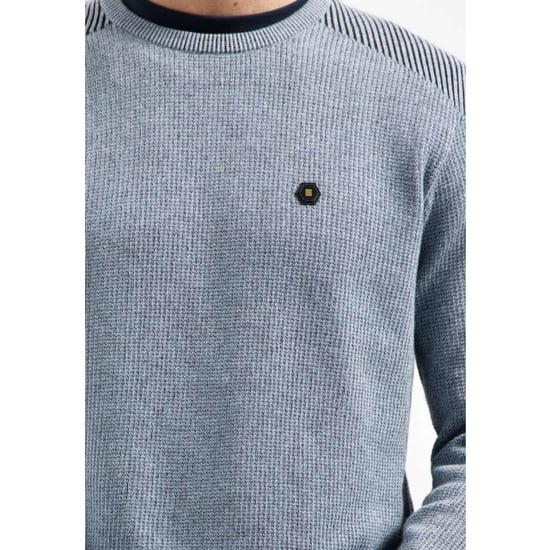 No Excess Pullover crewneck plated structure dusty blue - Image 4