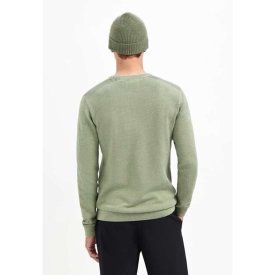 No Excess Pullover crewneck plated structure light moss - Image 4