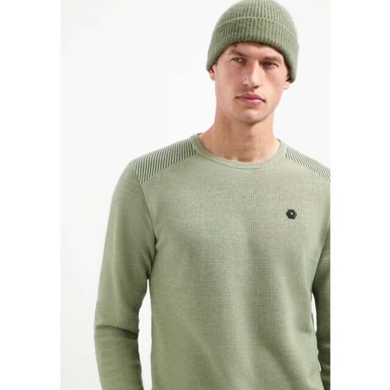 No Excess Pullover crewneck plated structure light moss - Image 6