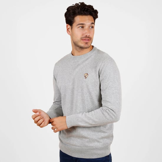 Q1905 Trui felland midden melange - Image 1