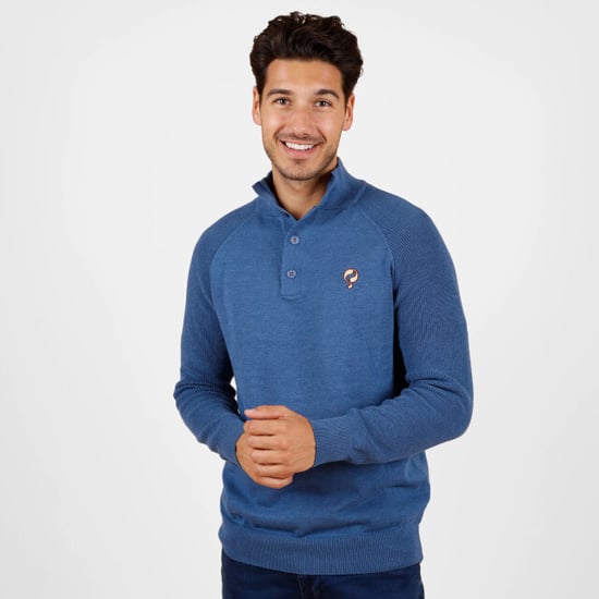 Q1905 Trui oldehove denim melange - Image 2