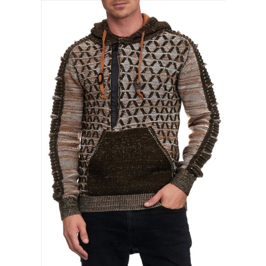 Rusty Neal heren trui camel hoodie 13362 - Image 3