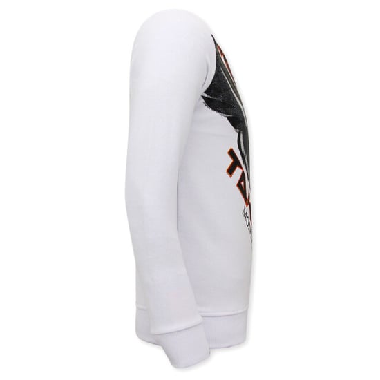 Tony Backer Sweater met print eagle head - Image 2