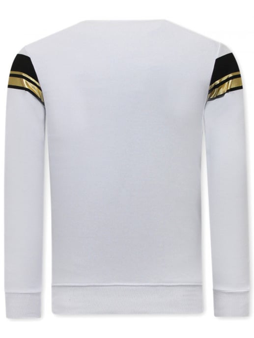Montfleuri Sweater met print leeuw strass - Image 2