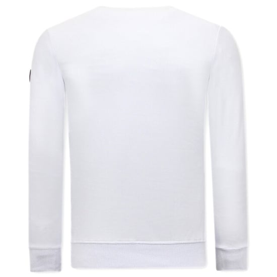 Tony Backer Sweater met print skull head - Image 2