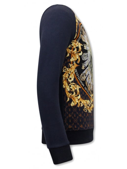 Montfleuri Sweater met print skull strass - Image 3