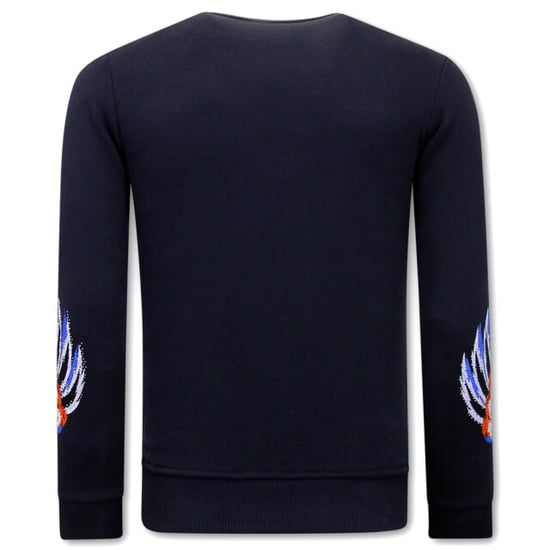 Tony Backer Sweater met print tiger couture - Image 2