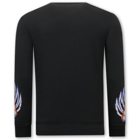 Tony Backer Sweater met print tiger couture - Image 2