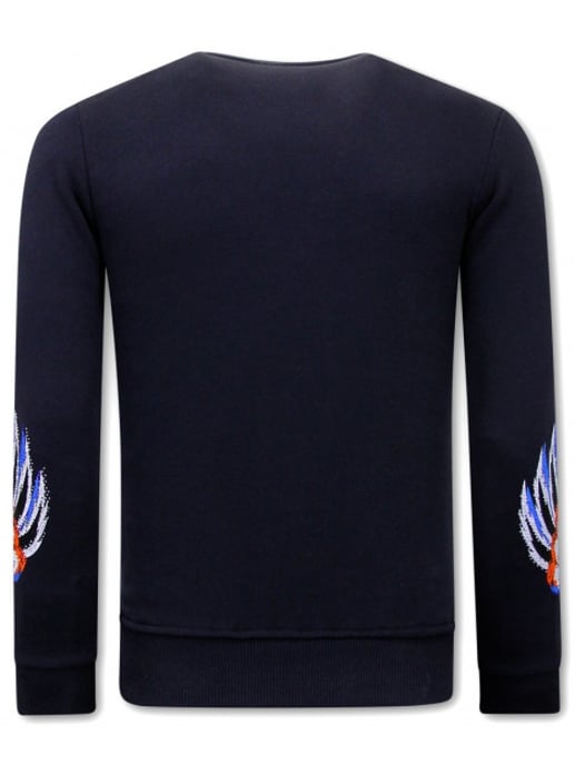 Montfleuri Sweater met print tiger couture - Image 2