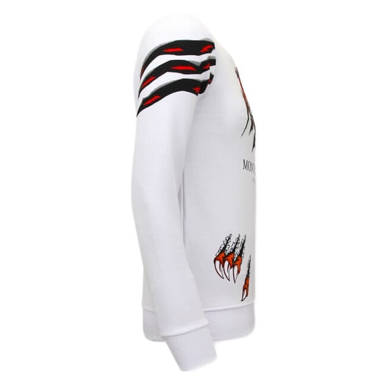 Tony Backer Sweater met print tiger head - Image 3