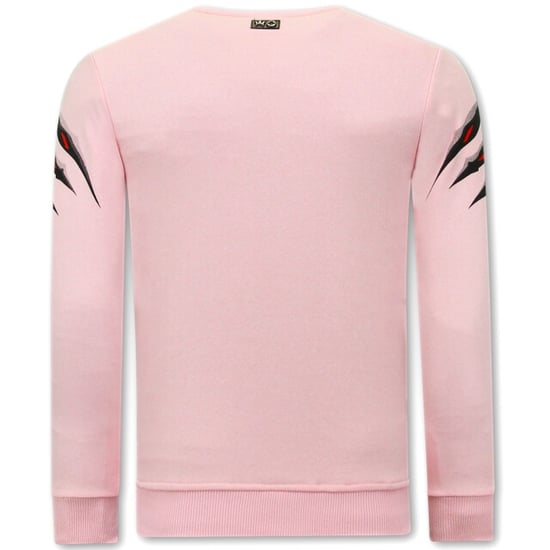 Tony Backer Sweater met print tiger head - Image 3
