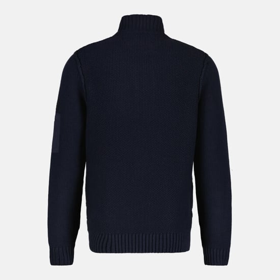 Lerros Grof gebreid vest met kabelpatroon - Image 6