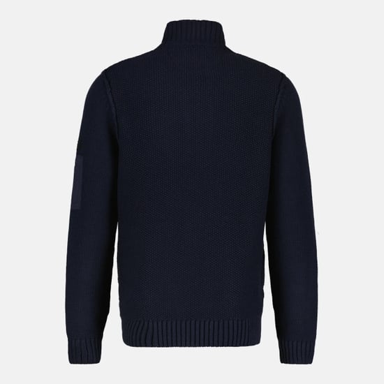 Lerros Grof gebreid vest met kabelpatroon - Image 6