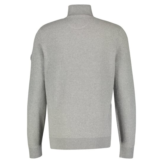 Lerros Heren vest 23855301 259 platinum grey melange - Image 3