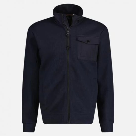 Lerros Sweat vest in fleece look - Image 1
