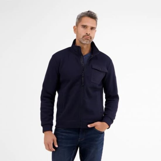 Lerros Sweat vest in fleece look - Image 5