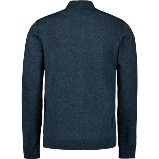 No Excess Cardigan 2 coloured melange navy - Image 6