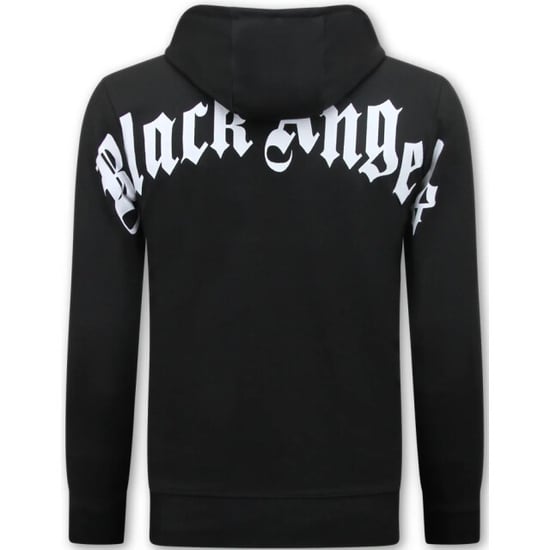 Top-Star Hoodies oversized black angels - Image 1