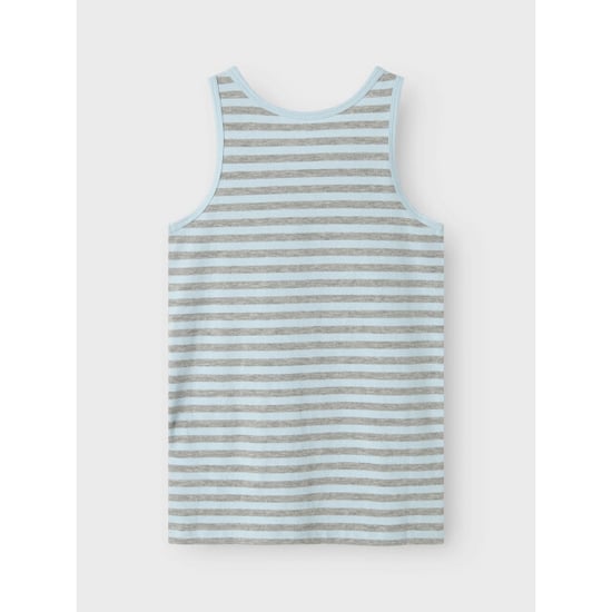 Name It Jongens hemd top nkftank gestreept/effen 4-pack multicolor - Image 2