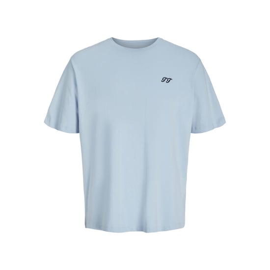 Jack & Jones Jongens korte shortama pyjamaset jacomaha ronde hals lichtblauw/zwart - Image 3