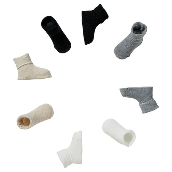 Apollo Baby sokken basic sokjes jongens & meisjes giftbox 7-pack - Image 2