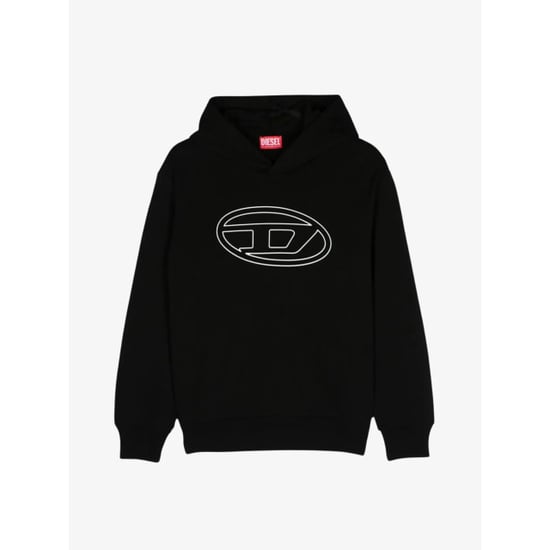 Diesel Jongens hoodie sbigovalhood zwart - Image 1